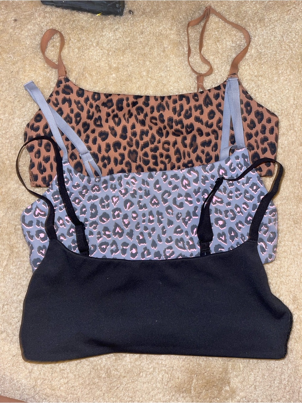 Victoria’s Secret PINK Bralettes Size XS Lot of 3